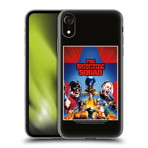 The Suicide Squad 2021 Character Poster Group Soft Gel Case for Apple iPhone XR