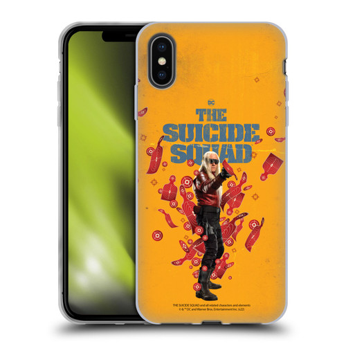 The Suicide Squad 2021 Character Poster Savant Soft Gel Case for Apple iPhone XS Max