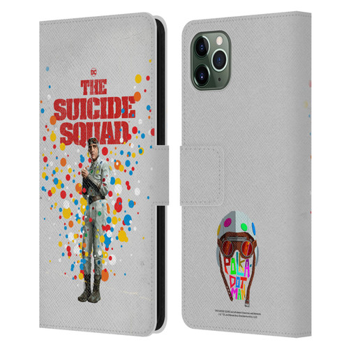 The Suicide Squad 2021 Character Poster Polkadot Man Leather Book Wallet Case Cover For Apple iPhone 11 Pro Max