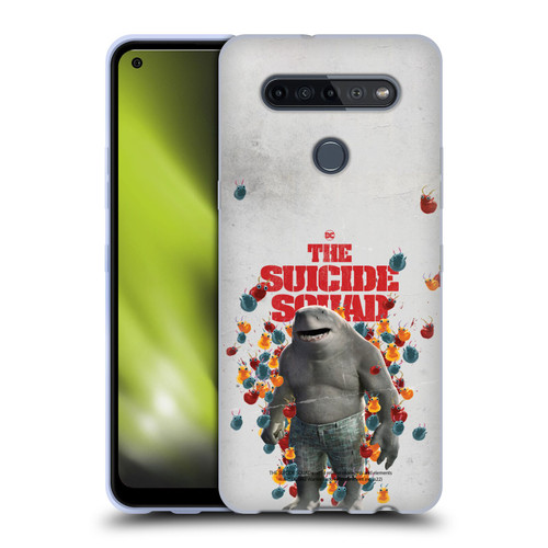 The Suicide Squad 2021 Character Poster King Shark Soft Gel Case for LG K51S