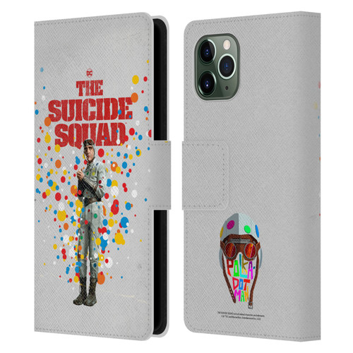 The Suicide Squad 2021 Character Poster Polkadot Man Leather Book Wallet Case Cover For Apple iPhone 11 Pro