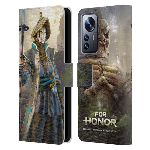 For Honor Characters Nobushi Leather Book Wallet Case Cover For Xiaomi 12 Pro