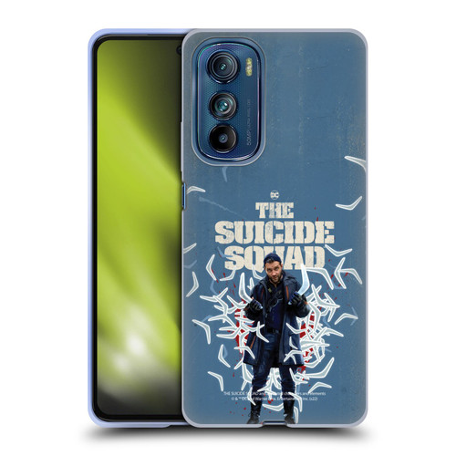 The Suicide Squad 2021 Character Poster Captain Boomerang Soft Gel Case for Motorola Edge 30