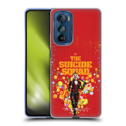 The Suicide Squad 2021 Character Poster Harley Quinn Soft Gel Case for Motorola Edge 30