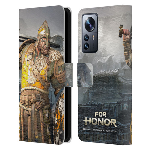 For Honor Characters Warlord Leather Book Wallet Case Cover For Xiaomi 12 Pro