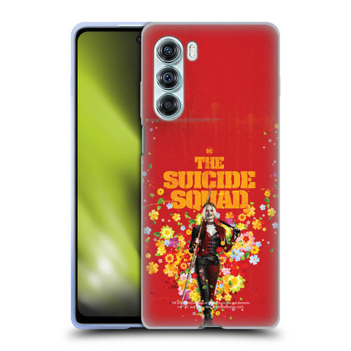 The Suicide Squad 2021 Character Poster Harley Quinn Soft Gel Case for Motorola Edge S30 / Moto G200 5G