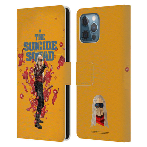 The Suicide Squad 2021 Character Poster Savant Leather Book Wallet Case Cover For Apple iPhone 12 Pro Max
