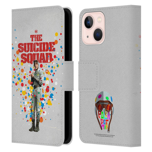 The Suicide Squad 2021 Character Poster Polkadot Man Leather Book Wallet Case Cover For Apple iPhone 13 Mini