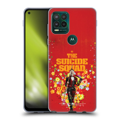 The Suicide Squad 2021 Character Poster Harley Quinn Soft Gel Case for Motorola Moto G Stylus 5G 2021