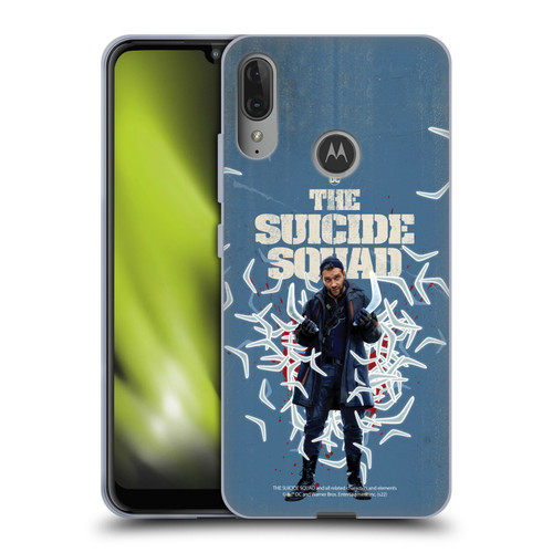 The Suicide Squad 2021 Character Poster Captain Boomerang Soft Gel Case for Motorola Moto E6 Plus
