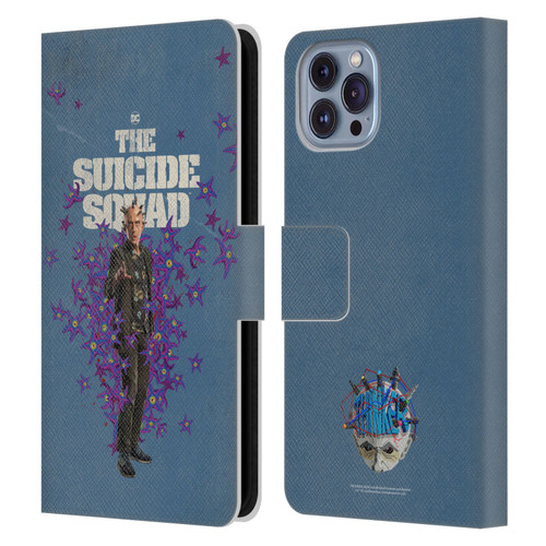 The Suicide Squad 2021 Character Poster Thinker Leather Book Wallet Case Cover For Apple iPhone 14