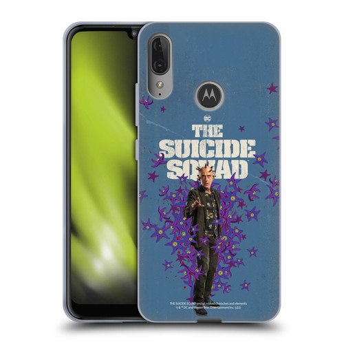 The Suicide Squad 2021 Character Poster Thinker Soft Gel Case for Motorola Moto E6 Plus