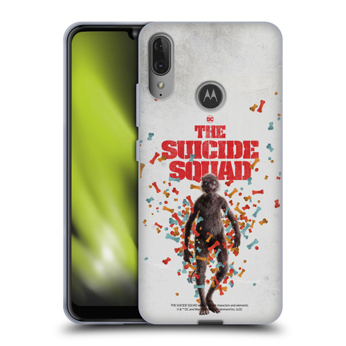 The Suicide Squad 2021 Character Poster Weasel Soft Gel Case for Motorola Moto E6 Plus