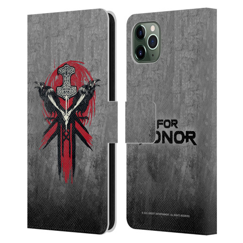 For Honor Icons Viking Leather Book Wallet Case Cover For Apple iPhone 11 Pro Max
