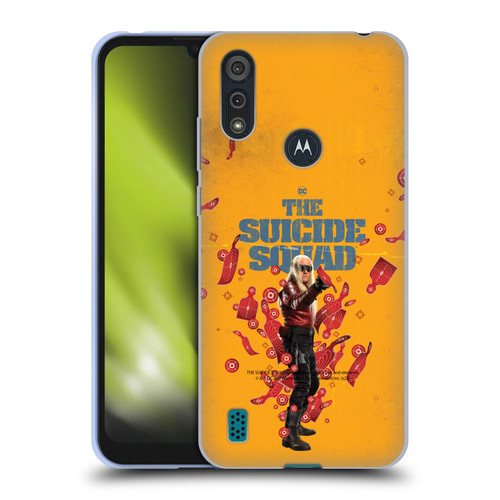 The Suicide Squad 2021 Character Poster Savant Soft Gel Case for Motorola Moto E6s (2020)