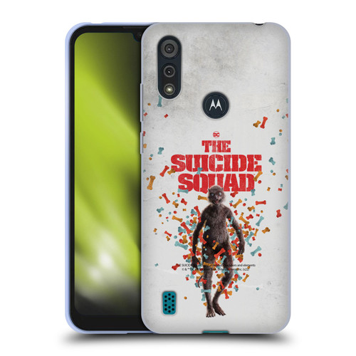 The Suicide Squad 2021 Character Poster Weasel Soft Gel Case for Motorola Moto E6s (2020)