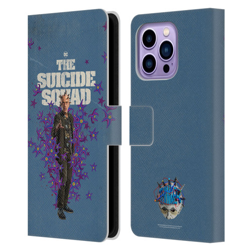 The Suicide Squad 2021 Character Poster Thinker Leather Book Wallet Case Cover For Apple iPhone 14 Pro Max