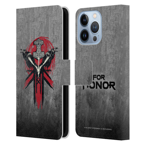 For Honor Icons Viking Leather Book Wallet Case Cover For Apple iPhone 13 Pro