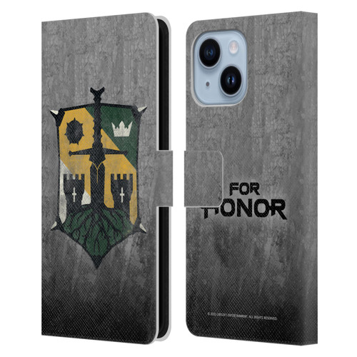 For Honor Icons Knight Leather Book Wallet Case Cover For Apple iPhone 14 Plus