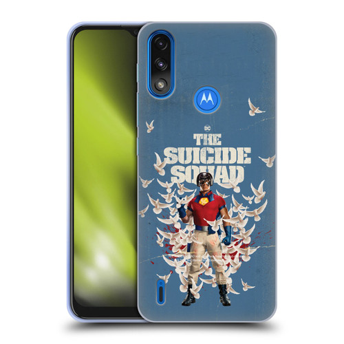 The Suicide Squad 2021 Character Poster Peacemaker Soft Gel Case for Motorola Moto E7 Power / Moto E7i Power