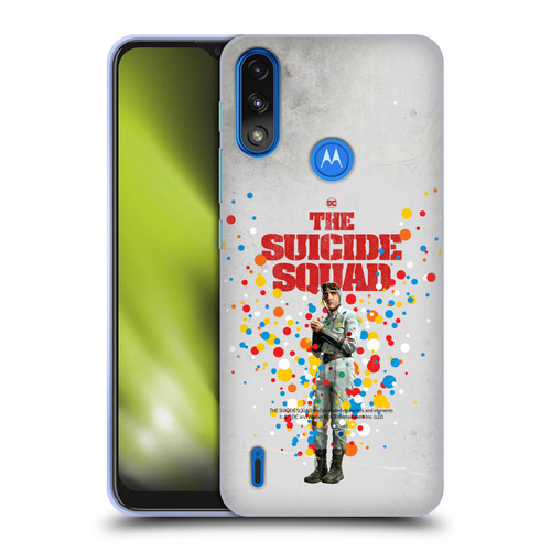 The Suicide Squad 2021 Character Poster Polkadot Man Soft Gel Case for Motorola Moto E7 Power / Moto E7i Power
