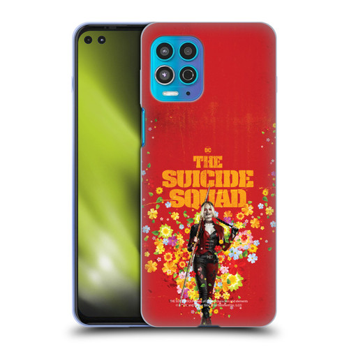 The Suicide Squad 2021 Character Poster Harley Quinn Soft Gel Case for Motorola Moto G100