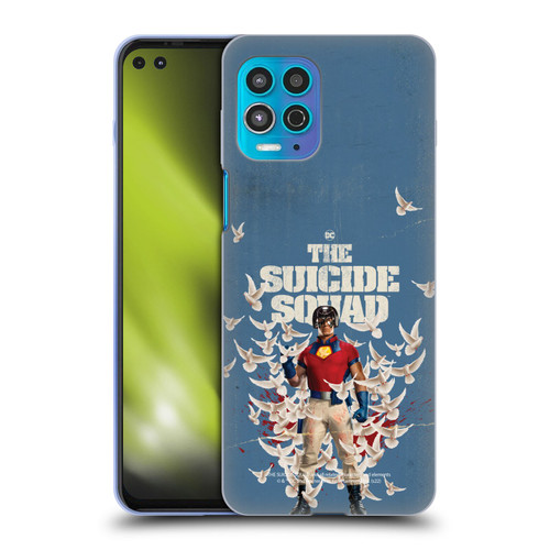 The Suicide Squad 2021 Character Poster Peacemaker Soft Gel Case for Motorola Moto G100