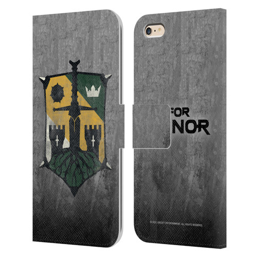 For Honor Icons Knight Leather Book Wallet Case Cover For Apple iPhone 6 Plus / iPhone 6s Plus