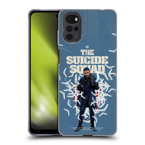 The Suicide Squad 2021 Character Poster Captain Boomerang Soft Gel Case for Motorola Moto G22