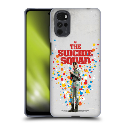 The Suicide Squad 2021 Character Poster Polkadot Man Soft Gel Case for Motorola Moto G22