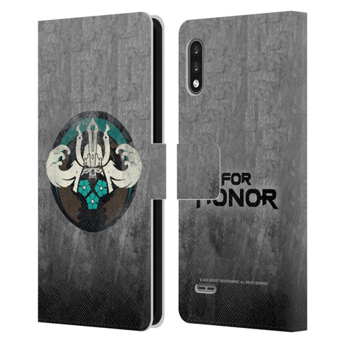 For Honor Icons Samurai Leather Book Wallet Case Cover For LG K22