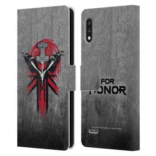 For Honor Icons Viking Leather Book Wallet Case Cover For LG K22