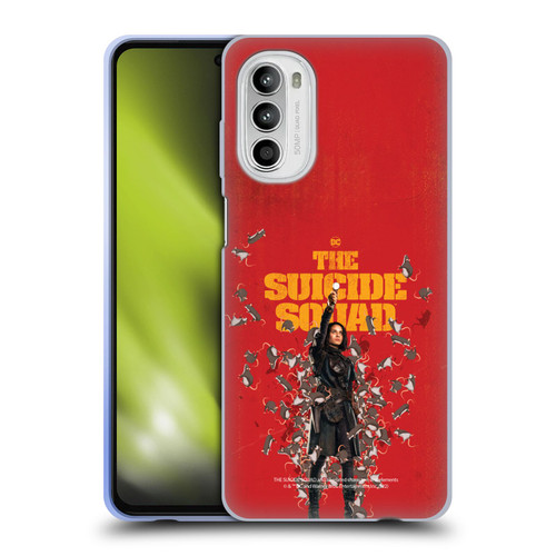 The Suicide Squad 2021 Character Poster Ratcatcher Soft Gel Case for Motorola Moto G52