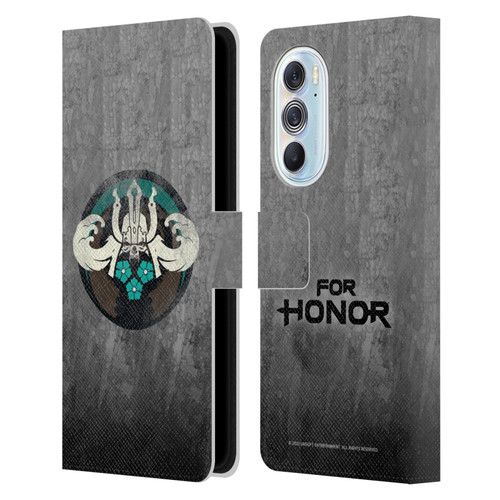 For Honor Icons Samurai Leather Book Wallet Case Cover For Motorola Edge X30