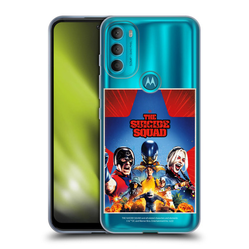 The Suicide Squad 2021 Character Poster Group Soft Gel Case for Motorola Moto G71 5G