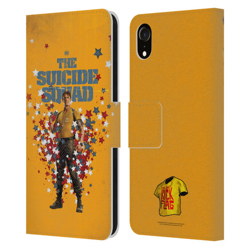 The Suicide Squad 2021 Character Poster Rick Flag Leather Book Wallet Case Cover For Apple iPhone XR