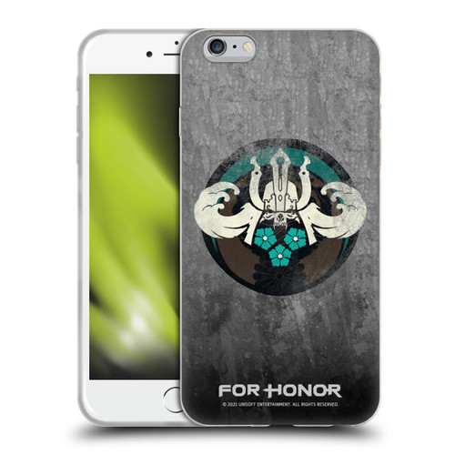 For Honor Icons Samurai Soft Gel Case for Apple iPhone 6 Plus / iPhone 6s Plus