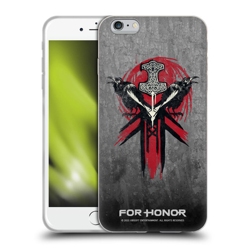For Honor Icons Viking Soft Gel Case for Apple iPhone 6 Plus / iPhone 6s Plus