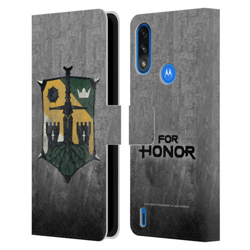 For Honor Icons Knight Leather Book Wallet Case Cover For Motorola Moto E7 Power / Moto E7i Power