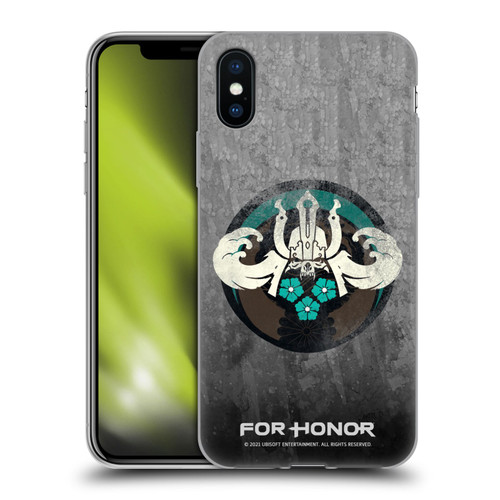 For Honor Icons Samurai Soft Gel Case for Apple iPhone X / iPhone XS