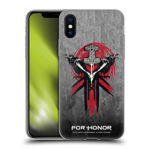 For Honor Icons Viking Soft Gel Case for Apple iPhone X / iPhone XS