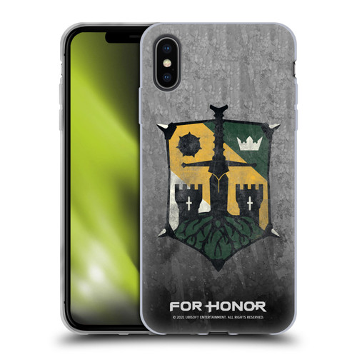 For Honor Icons Knight Soft Gel Case for Apple iPhone XS Max