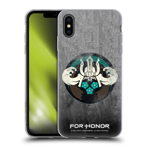 For Honor Icons Samurai Soft Gel Case for Apple iPhone XS Max