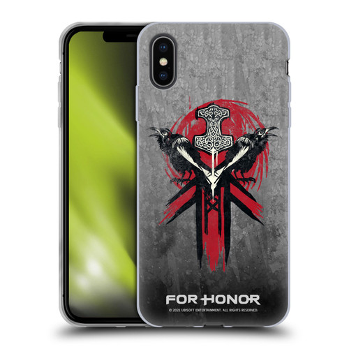 For Honor Icons Viking Soft Gel Case for Apple iPhone XS Max