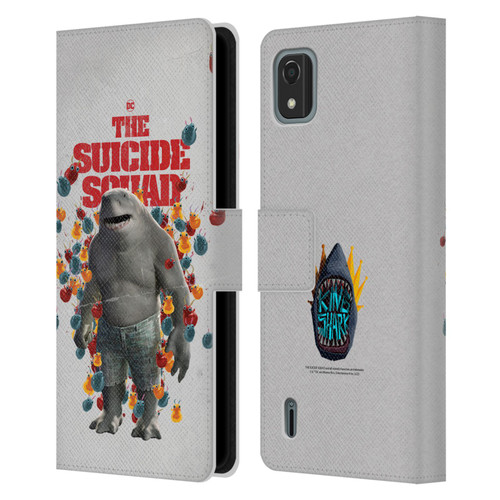 The Suicide Squad 2021 Character Poster King Shark Leather Book Wallet Case Cover For Nokia C2 2nd Edition