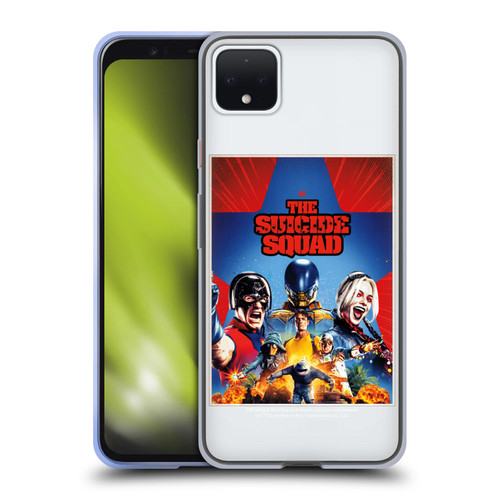 The Suicide Squad 2021 Character Poster Group Soft Gel Case for Google Pixel 4 XL