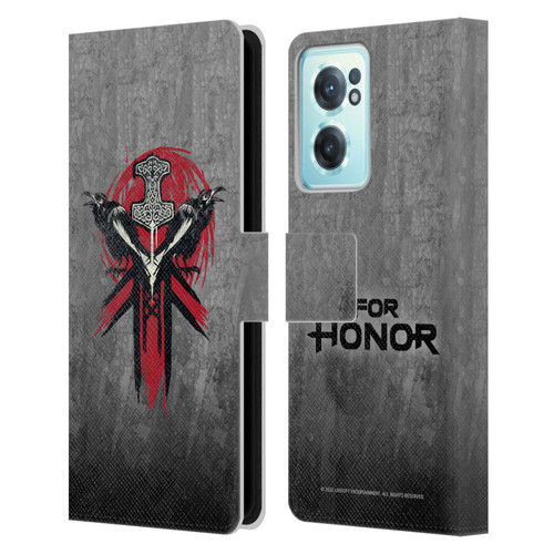 For Honor Icons Viking Leather Book Wallet Case Cover For OnePlus Nord CE 2 5G