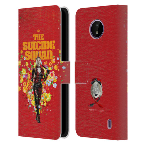 The Suicide Squad 2021 Character Poster Harley Quinn Leather Book Wallet Case Cover For Nokia C10 / C20