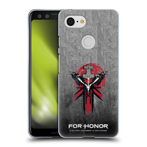 For Honor Icons Viking Soft Gel Case for Google Pixel 3