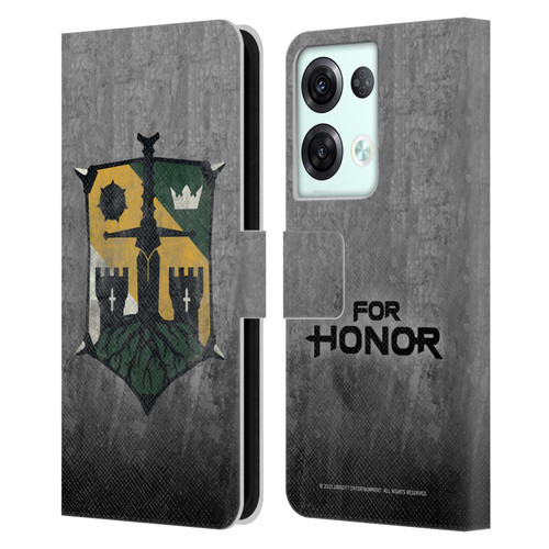 For Honor Icons Knight Leather Book Wallet Case Cover For OPPO Reno8 Pro